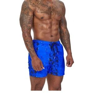 Striking Blue trunks